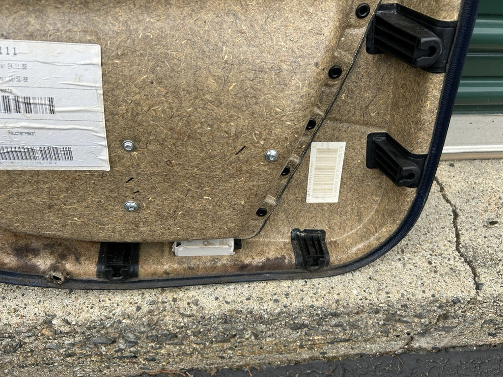 BMW E60/E61 5-Series Rear Right Door Panel Dakota Naturbraun 51427233332