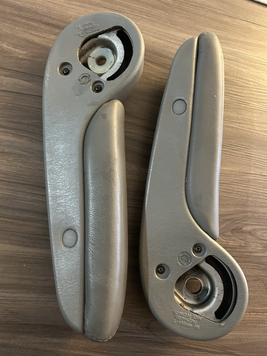 2005-2010 Toyota Sienna Set 2 L+R ARMREST Arm Rest OEM Gray