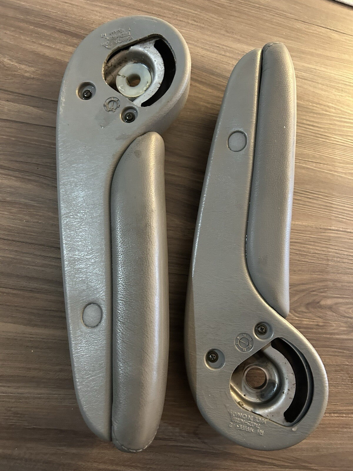 2005-2010 Toyota Sienna Set 2 L+R ARMREST Arm Rest OEM Gray