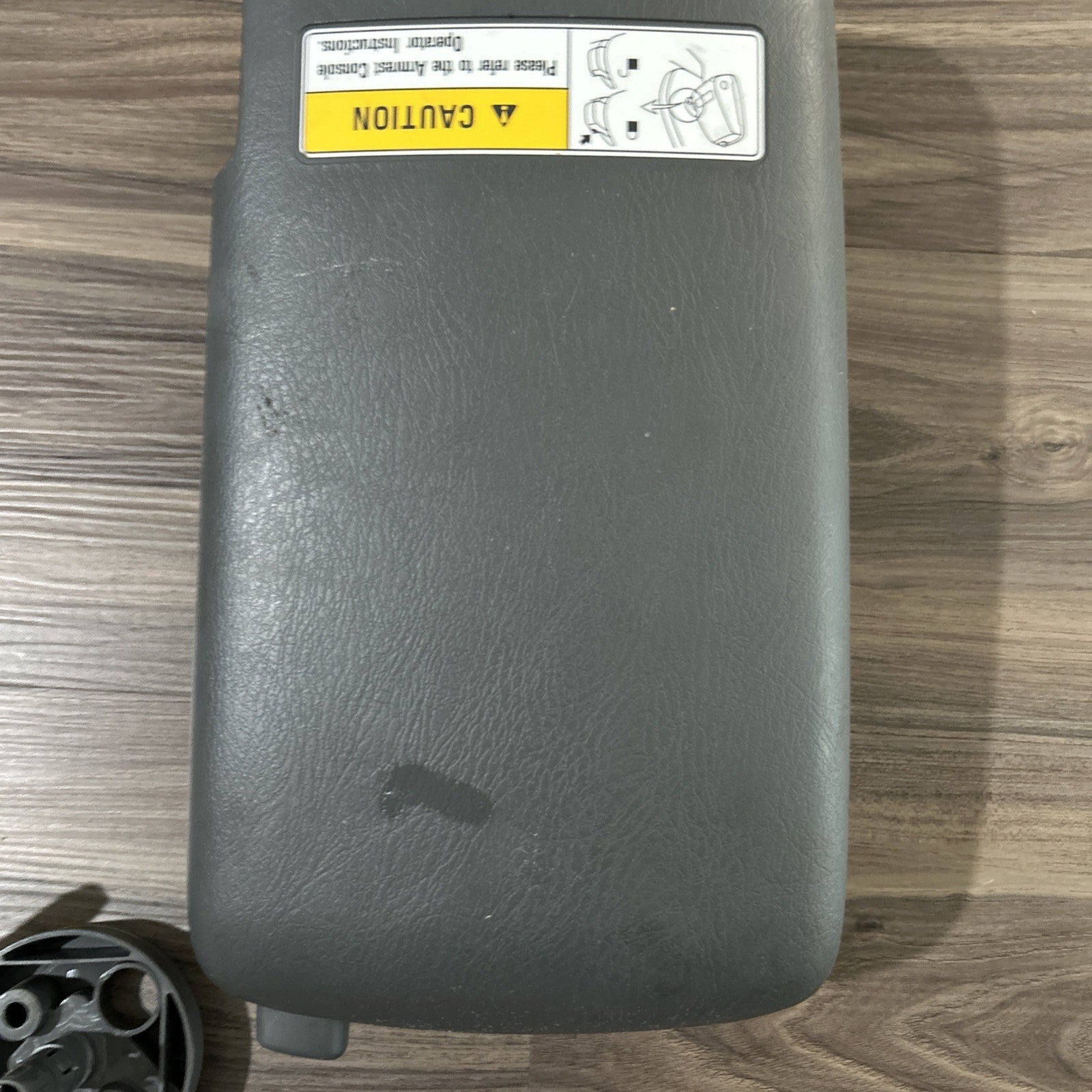 2003-2008 Honda Element Center Arm Rest Console Lid Seat Storage GRAY OEM