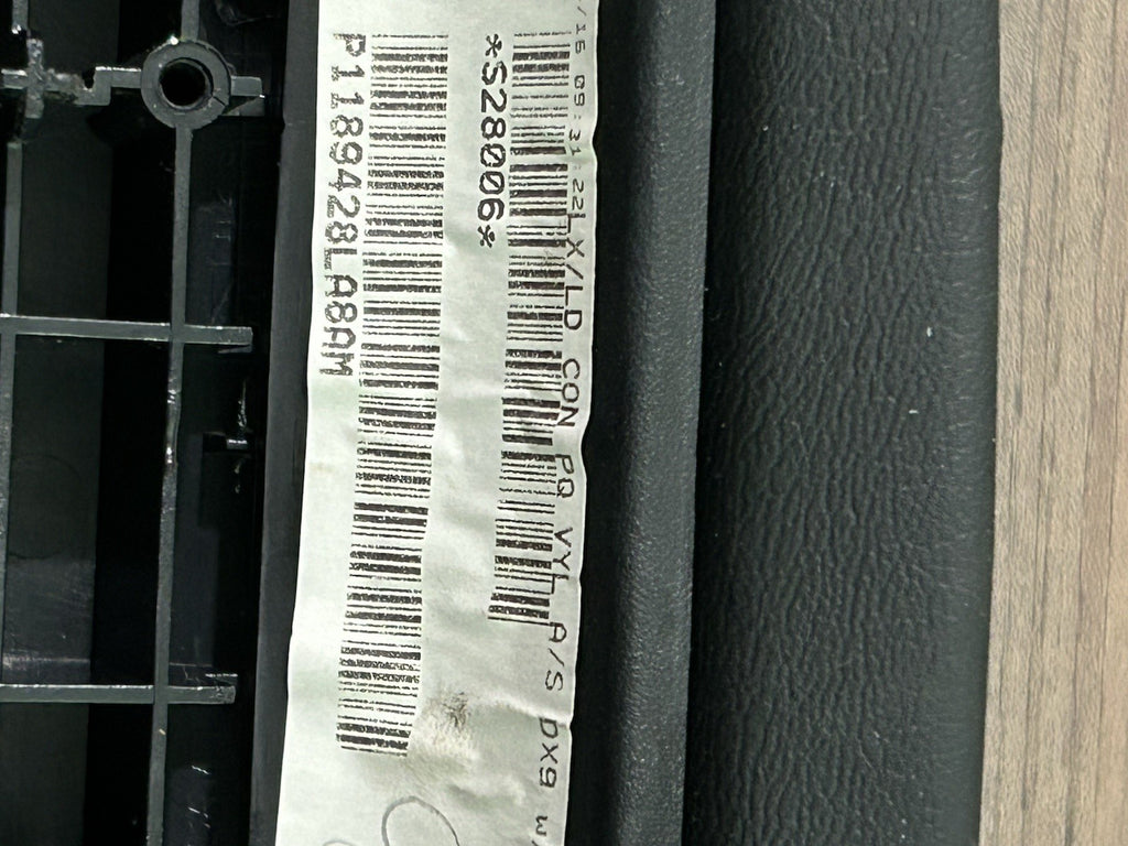 2011-2018 Dodge Charger Center Console Black Leather Armrest Lid Cover OEM