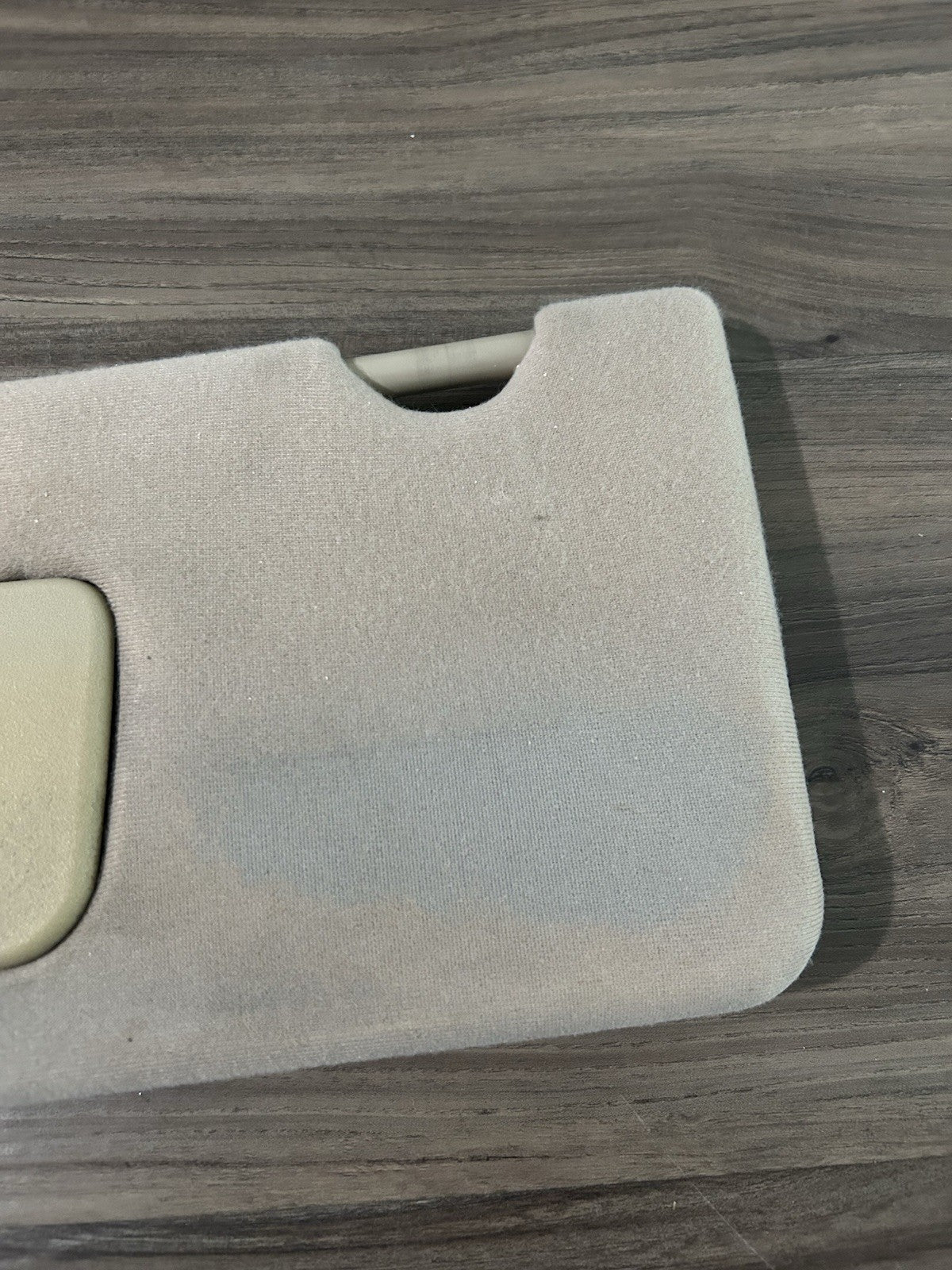 2004-2008 Toyota Solara Driver & Passenger Side Sun Visor Pair Set Tan Lighted