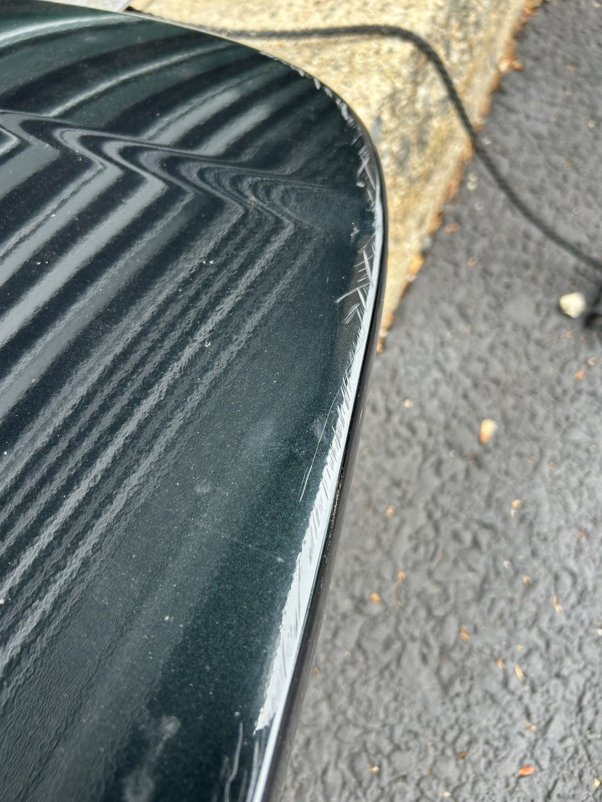 2014-2021 Jeep Grand Cherokee Rear Liftgate Upper Spoiler Wing w/Light Black OEM