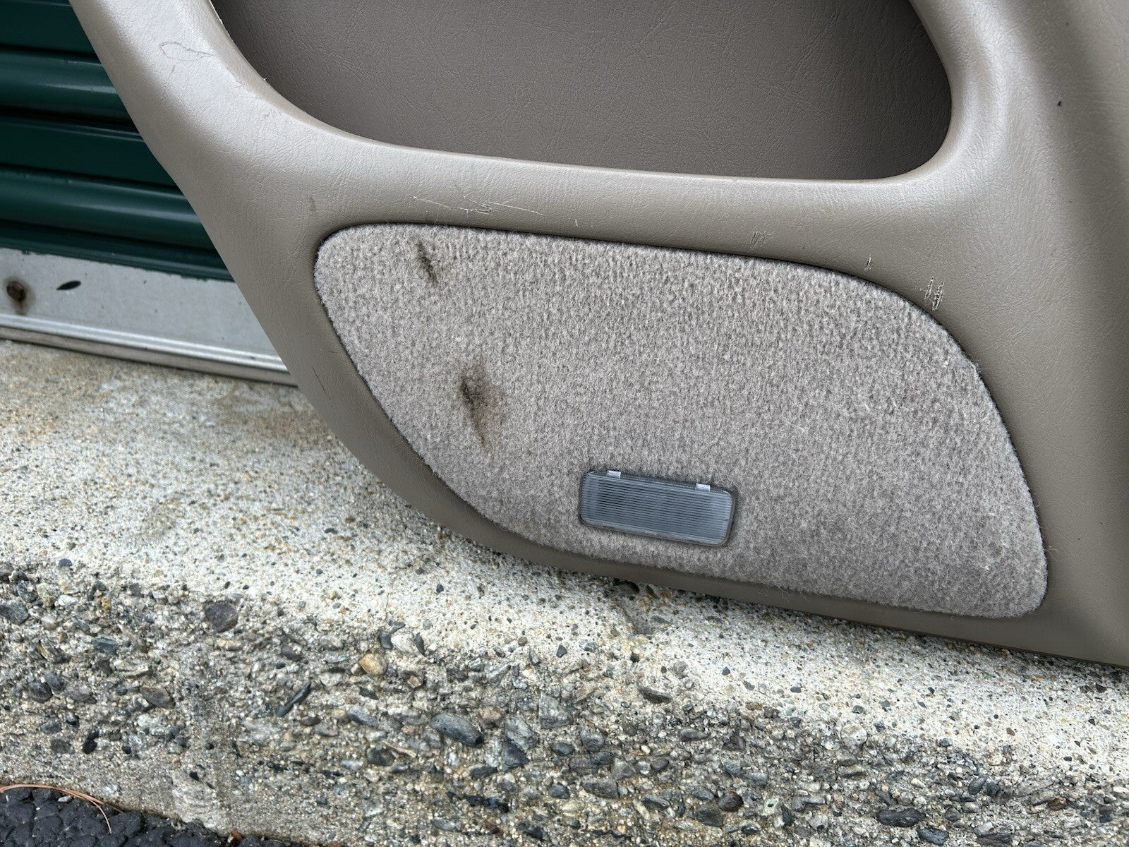 2001-2007 TOYOTA SEQUOIA REAR LEFT DRIVER SIDE DOOR PANEL TRIM TAN OEM