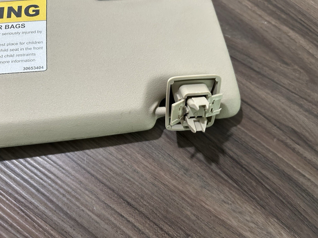 2010-2017 Volvo XC60 Left Driver Sunvisor with Homelink garage door opener beige