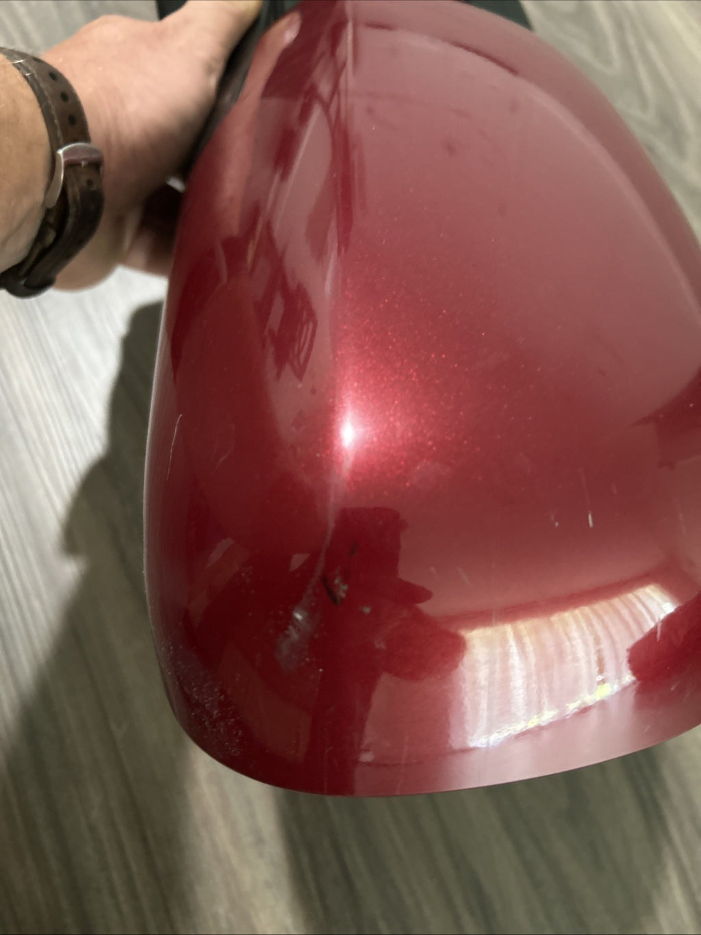 2004-09 Lexus RX330 RX350 RX400H POWER DOOR MIRROR Drivers Side RED 3R1