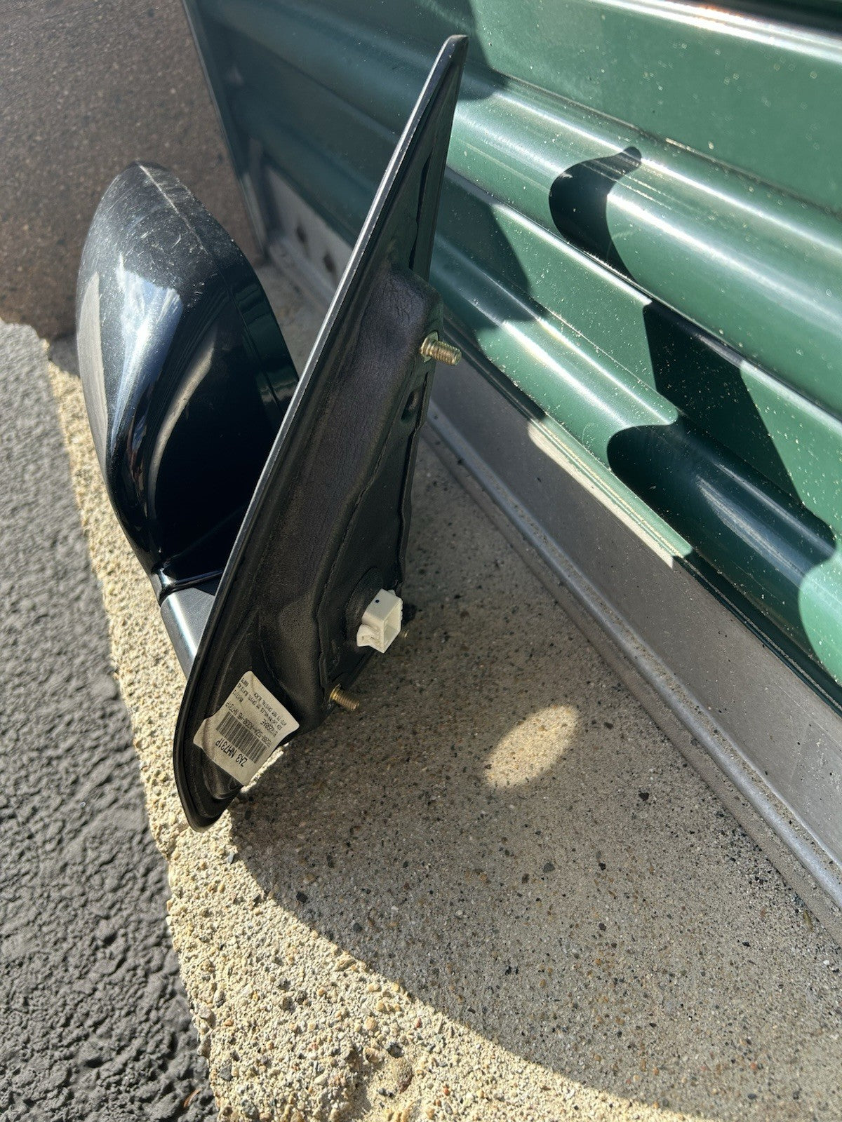 2009-2015 Honda Pilot Right Passenger View Door Turn Signal Mirror NH731P Black