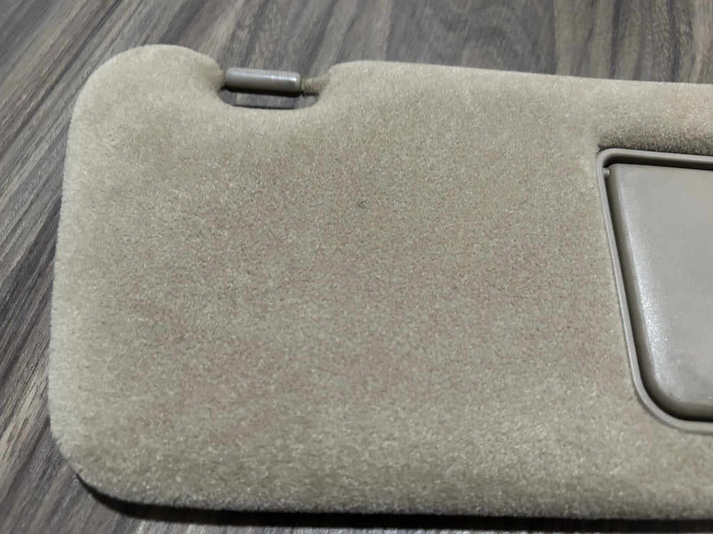 1996-2002 Toyota 4Runner Driver and Passenger Side Sun Visor Set Pair Tan color