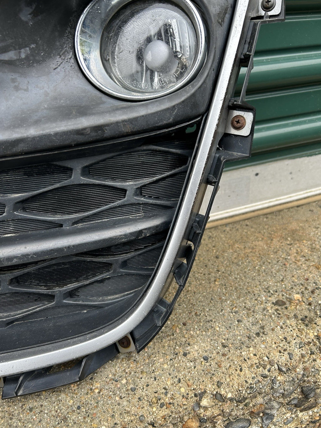 2010 2011 2012 Mazda CX-7 Bumper Grille Left Fog Light Insert  OEM