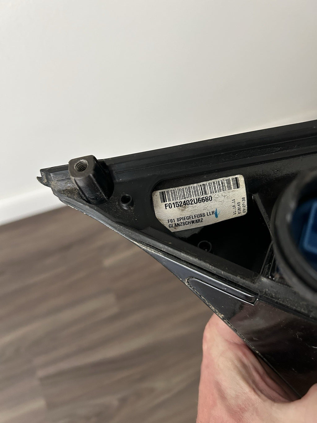 Right Mirror Heated Camera Fits 10–12 BMW 7-Series Black 475-9 OEM