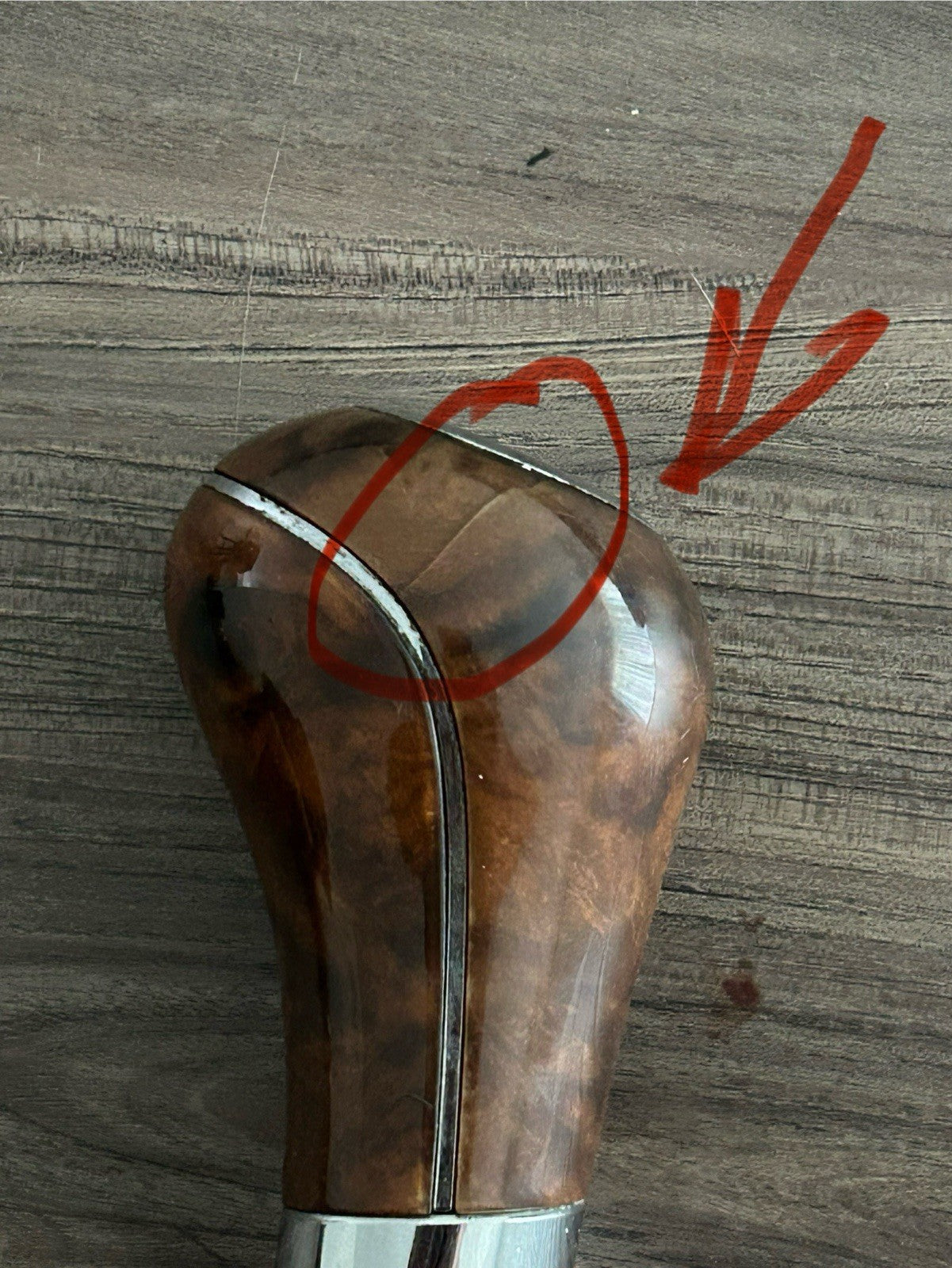 01-09 Mercedes W203 W209 C  CLK550 Gear Shifter Knob Boot Key Less Go OEM