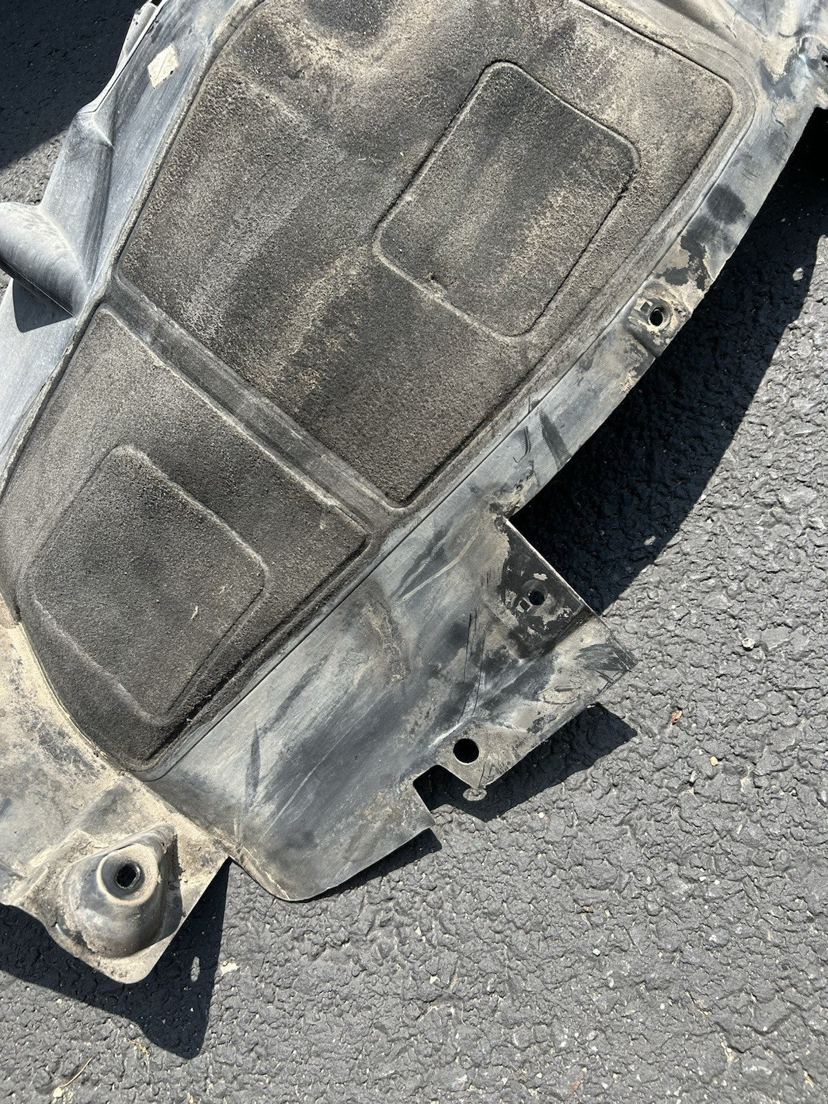 2014-2018 BMW X5 F15 FRONT RIGHT SIDE FENDER LINER REARWARD SPLASH SHIELD OEM