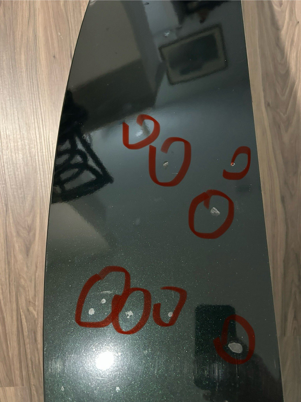 2011-2016 Jeep Compass Rear Upper Liftgate Spoiler Wing OEM Colour PDM