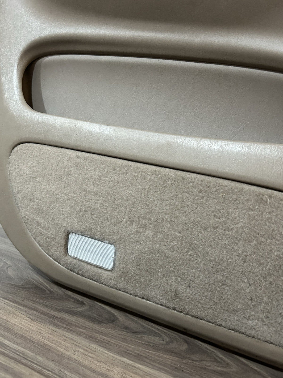 2001 2002 2003 2004 Toyota Sequoia Left Driver  Front Door Panel Trim Tan OEM