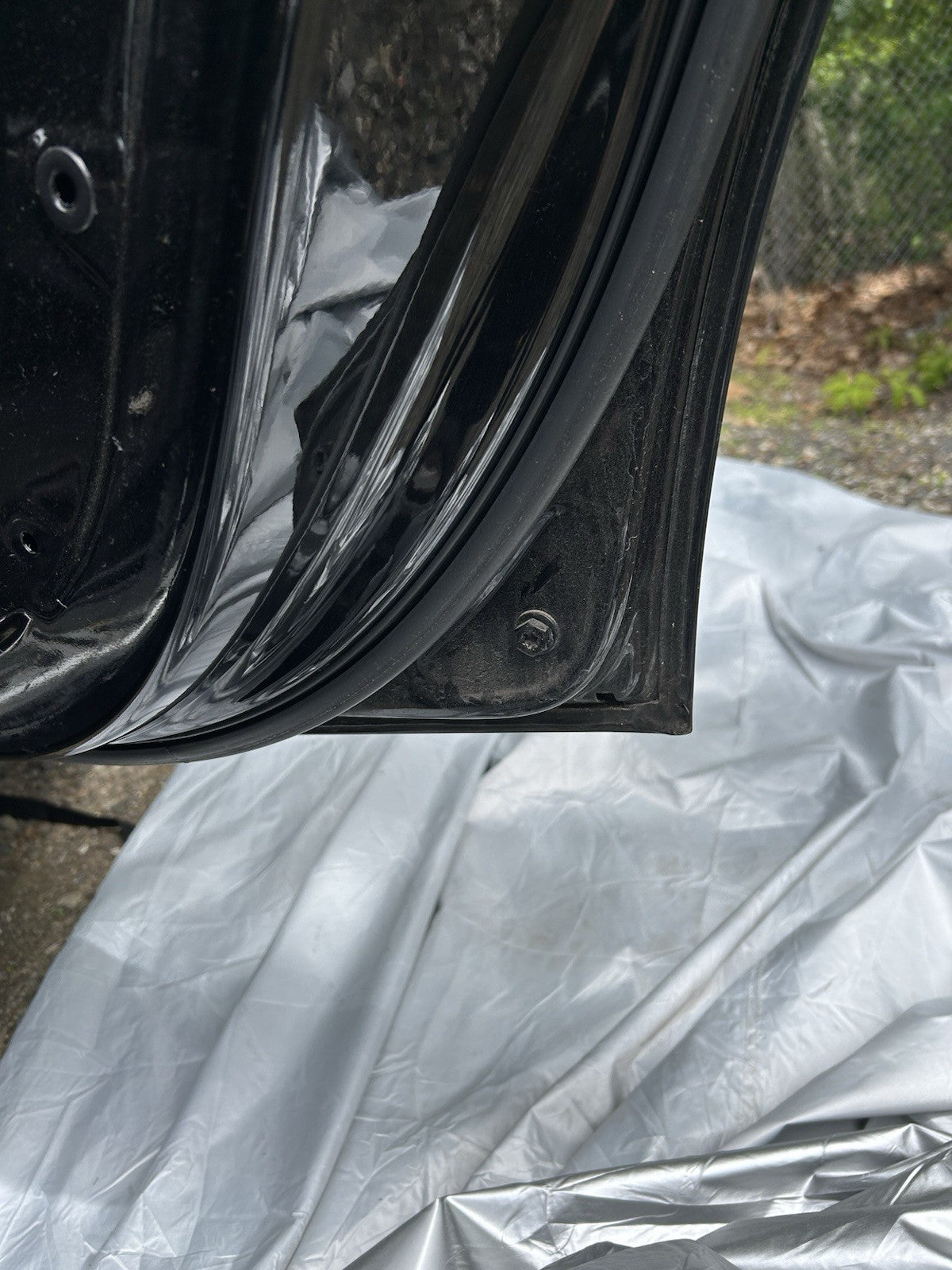 OEM 2014-2018 BMW X5 X5M F15 F85 RIGHT REAR DOOR Black 475M