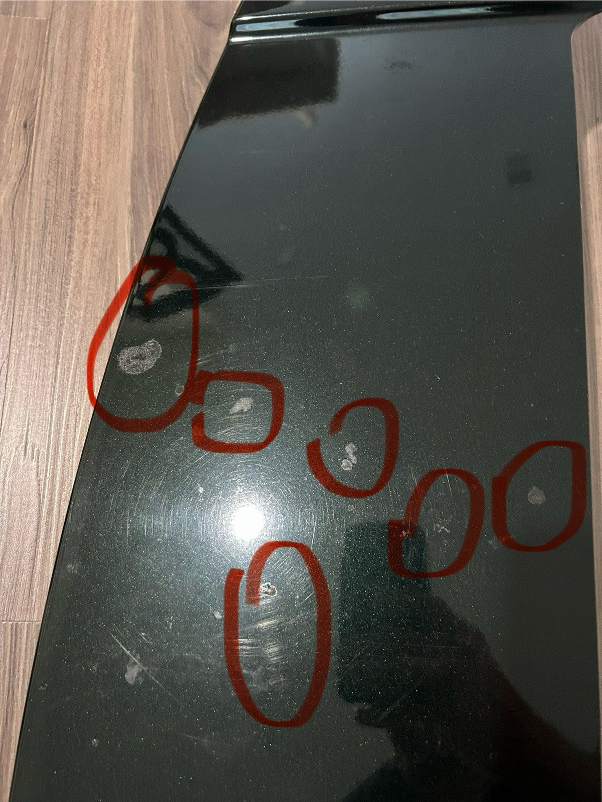 2011-2016 Jeep Compass Rear Upper Liftgate Spoiler Wing OEM Colour PDM