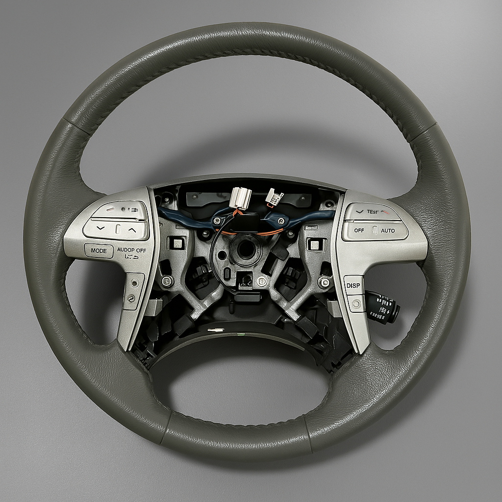 2008-11 2009 Camry XLE Steering Wheel 45103-06120 Gray w/Audio & Cruise Controls