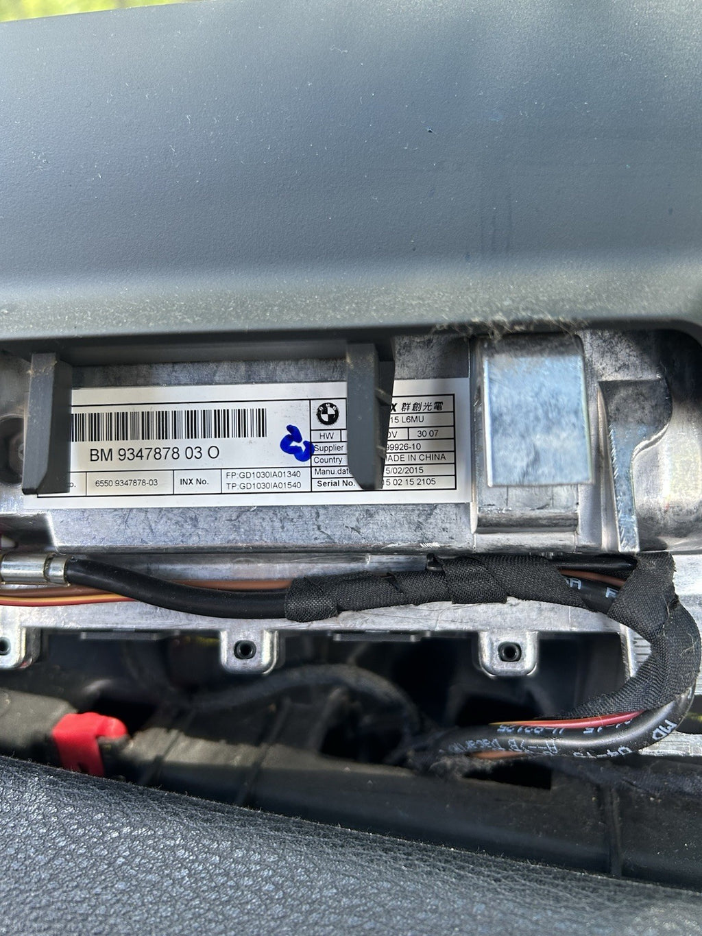 BMW X5 F15 DASH DASHBOARD CENTER DISPLAY SCREEN MONITOR OEM 2014 - 2018 💎