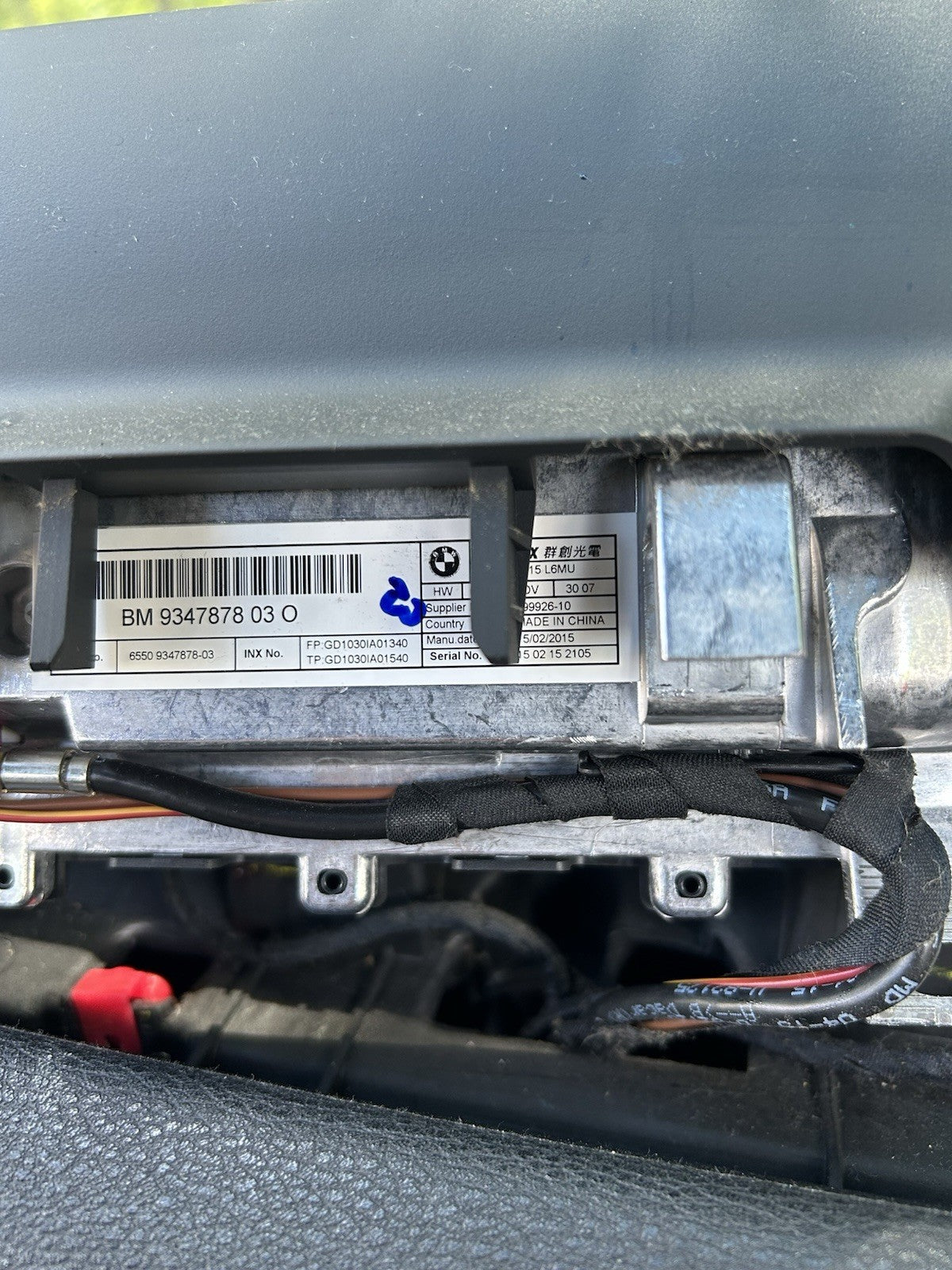 BMW X5 F15 DASH DASHBOARD CENTER DISPLAY SCREEN MONITOR OEM 2014 - 2018 💎