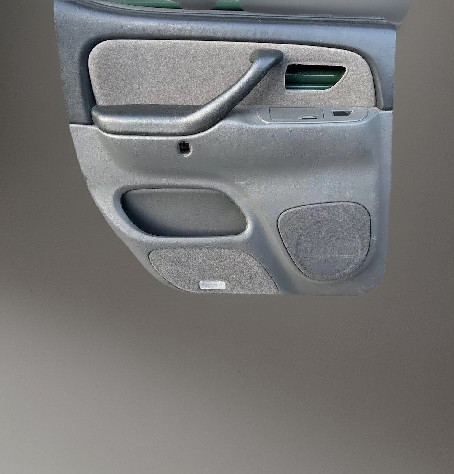 2001-2007 TOYOTA TUNDRA REAR LEFT DRIVER SIDE DOOR PANEL TRIM Gray OEM