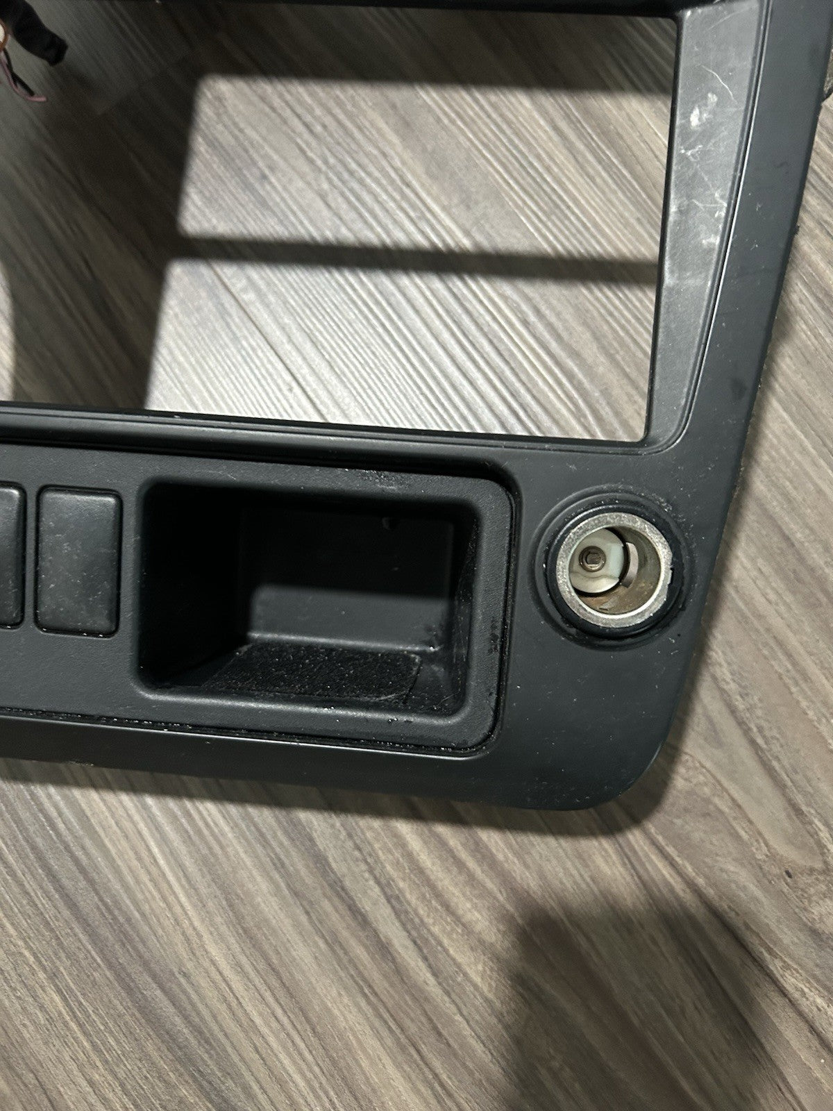 01-04 Nissan Pathfinder BLACK Center Dash Radio Bezel Trim Panel Vents Clock OEM