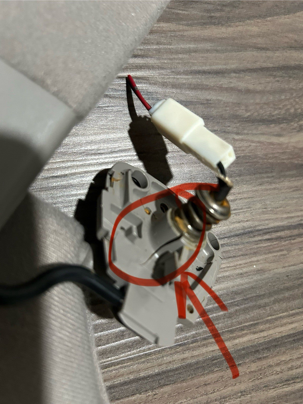 2000-2006 Toyota Tundra Sequoia DRIVER PASSENGER Left Right Sun Visor  OEM Gray