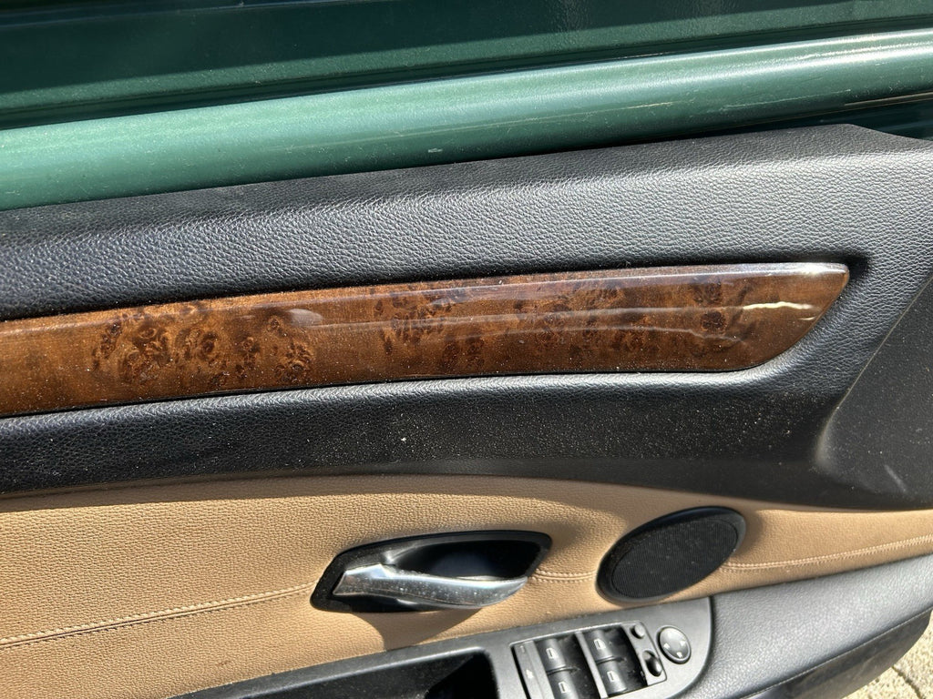 BMW E60/E61 5-Series Front Left Driver Door Panel Dakota Naturbraun OEM