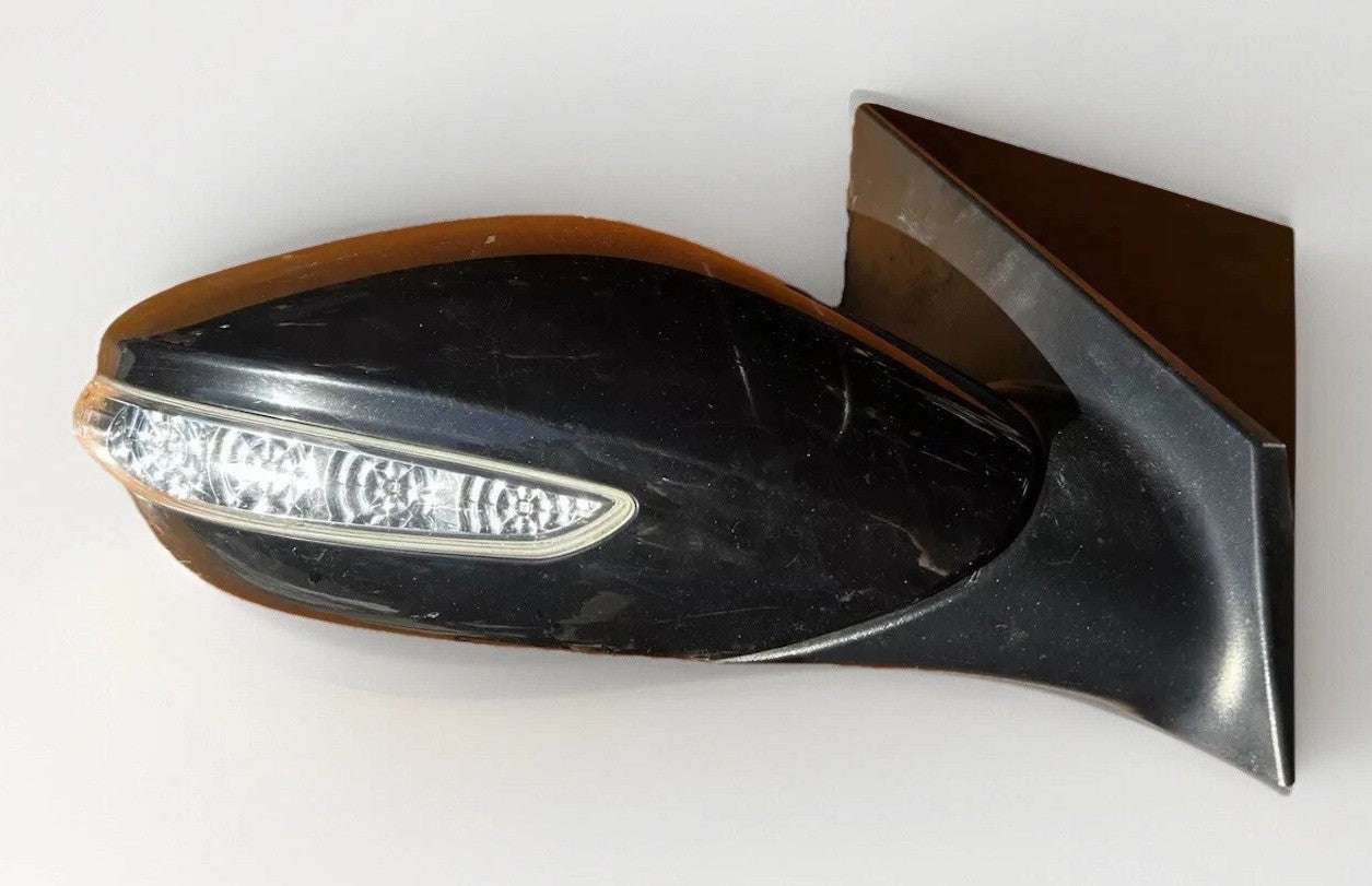 2011-2015 Hyundai Sonata  Right Side Passenger View Door Mirror Black