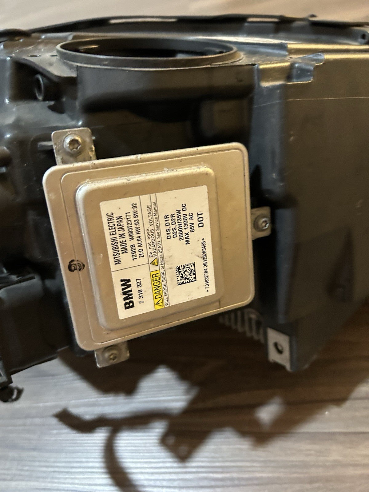 READ!!2011-2013 BMW 528I 535I 550I M5 F10 HEADLIGHT OEM LH LEFT DRIVER SIDE HID