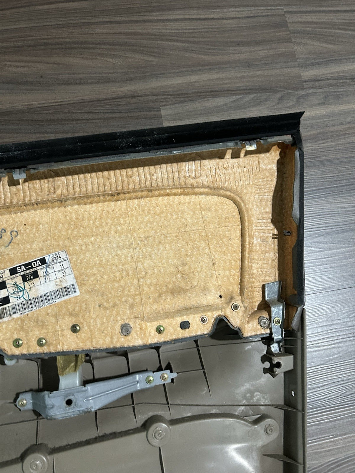 2001 2002 2003 2004 Toyota Sequoia Left Driver  Front Door Panel Trim Tan OEM