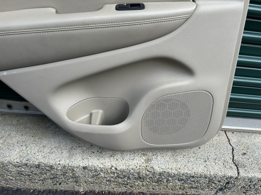 14-21 Grand Cherokee Frost Beige Rear Driver Side Left Interior Door Trim Panel