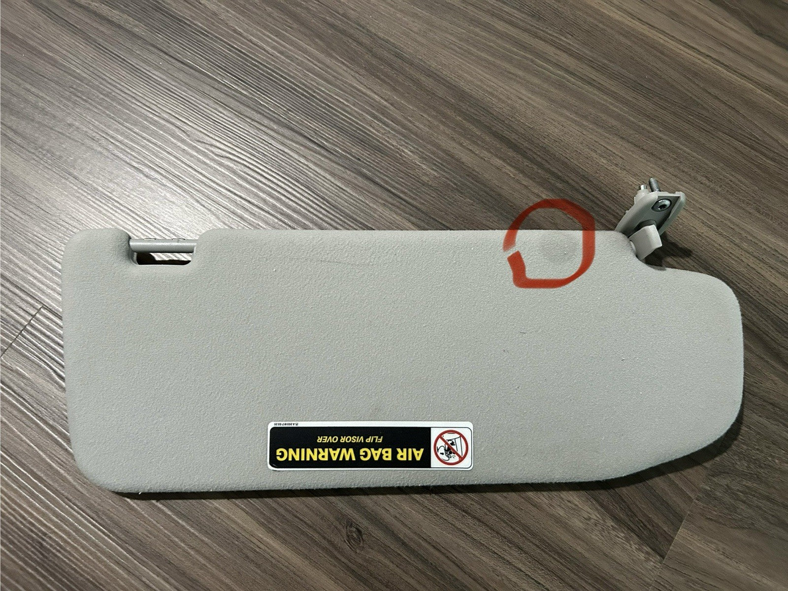 OEM C215 W220 Mercedes Benz Sun Visor Set 2000-2006 S320 S430 S500 CL500 CL600