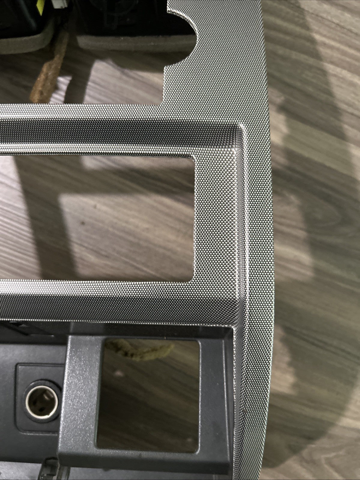 05-07  Dodge Dakota Center Dash Radio Bezel Heater A/C Vents Trim Carbon Fiber