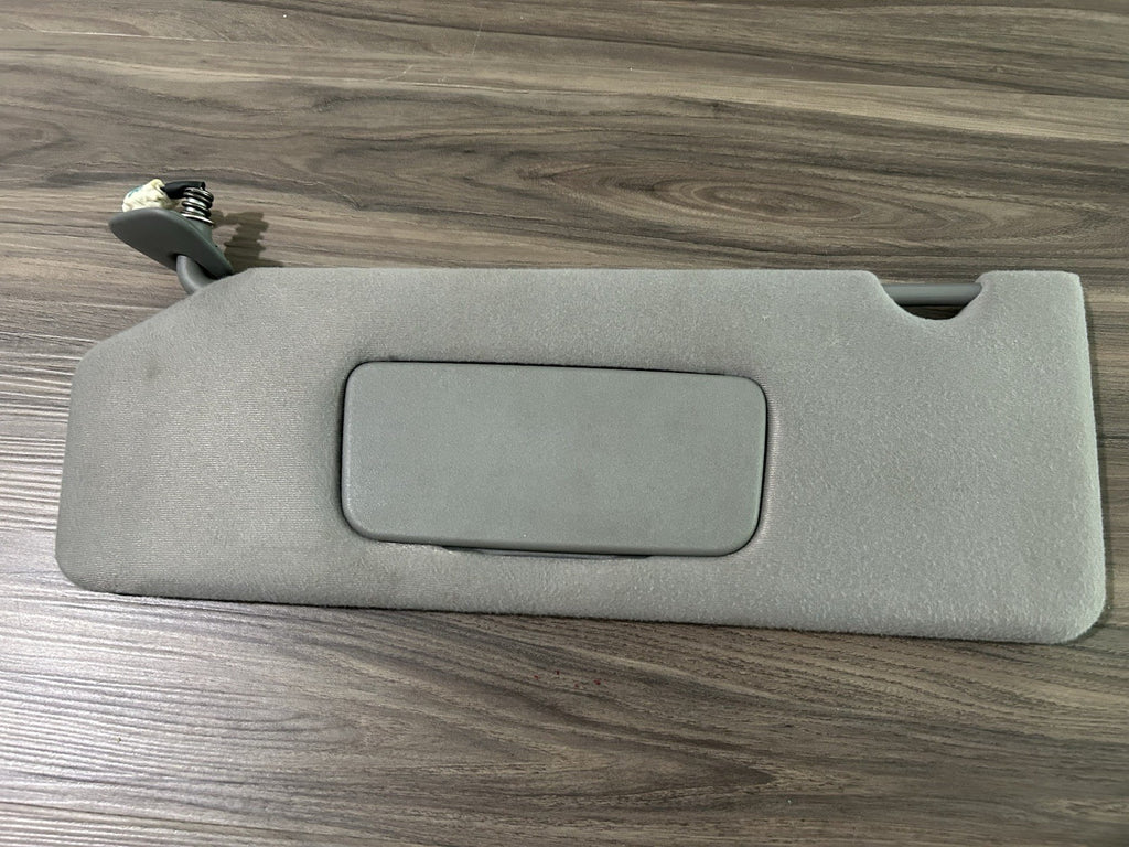 2004-2008 Toyota Solara Driver & Passenger Side Sun Visor Pair Gray