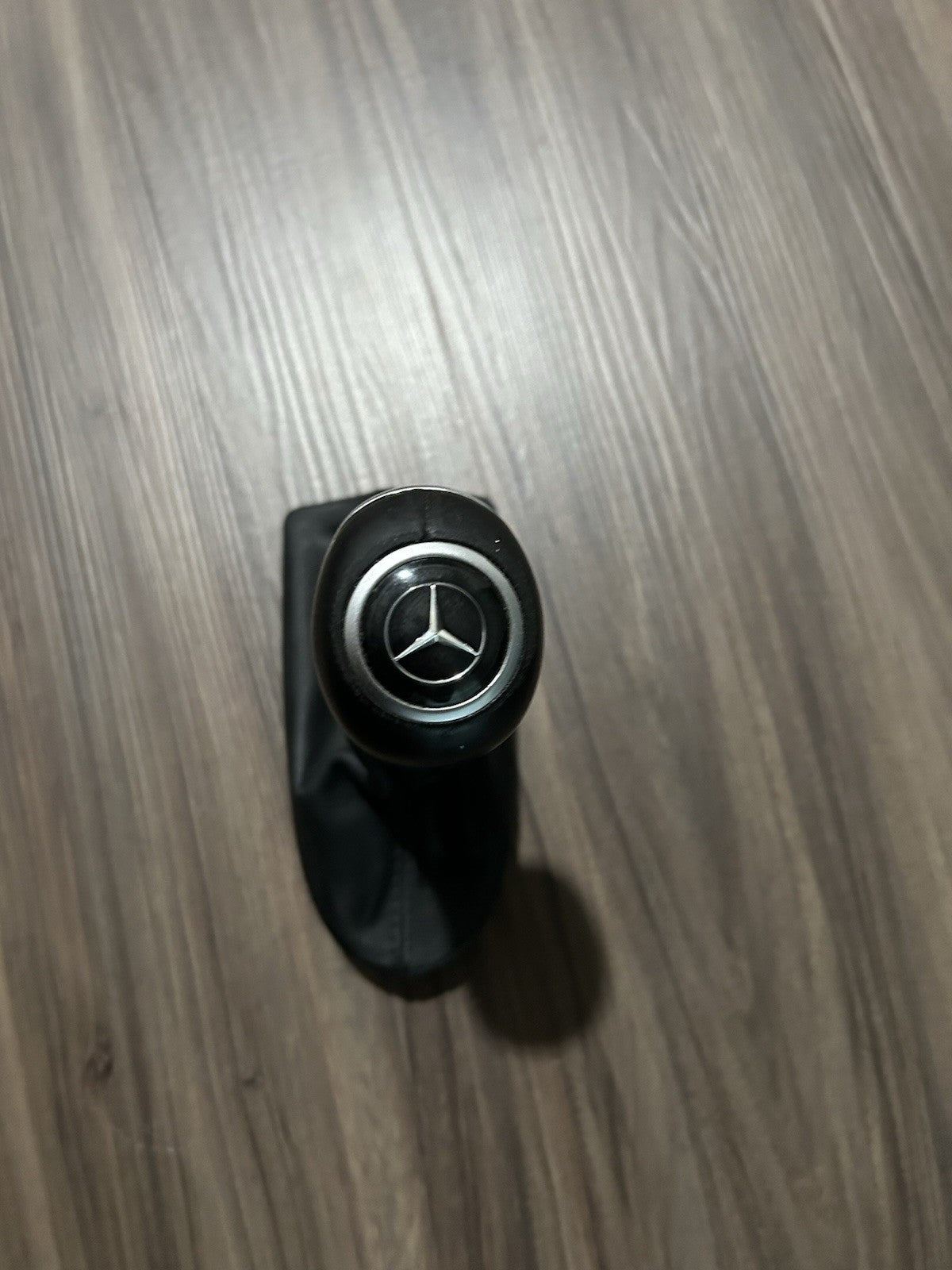 2007-2009 Mercedes W211 E350 E550 OEM Shifter Knob & Boot BLACK & METAL  #147