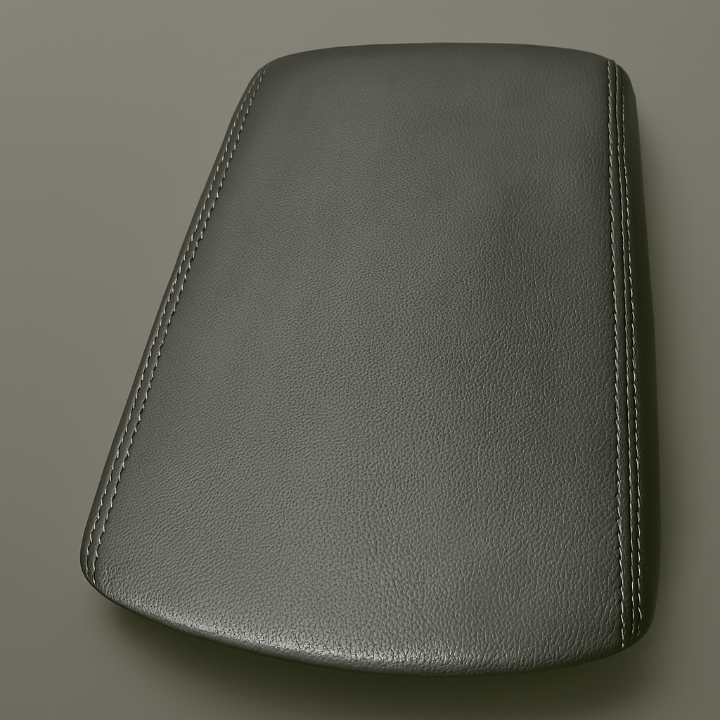 2011-2015 Ford Explorer Center Console Lid Armrest Arm Rest Black Leather OEM