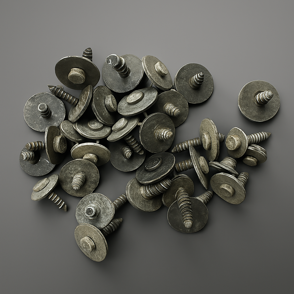 BMW X5 F15 2015 Fender Liner Screws OEM Set – 34 pcs Inner Arch Fasteners