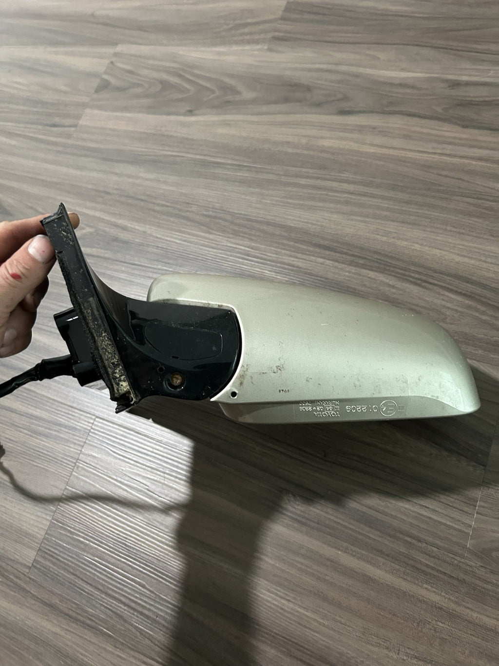 2004-09 Lexus RX330 RX350 RX400H POWER DOOR MIRROR Drivers Side Gold R4R