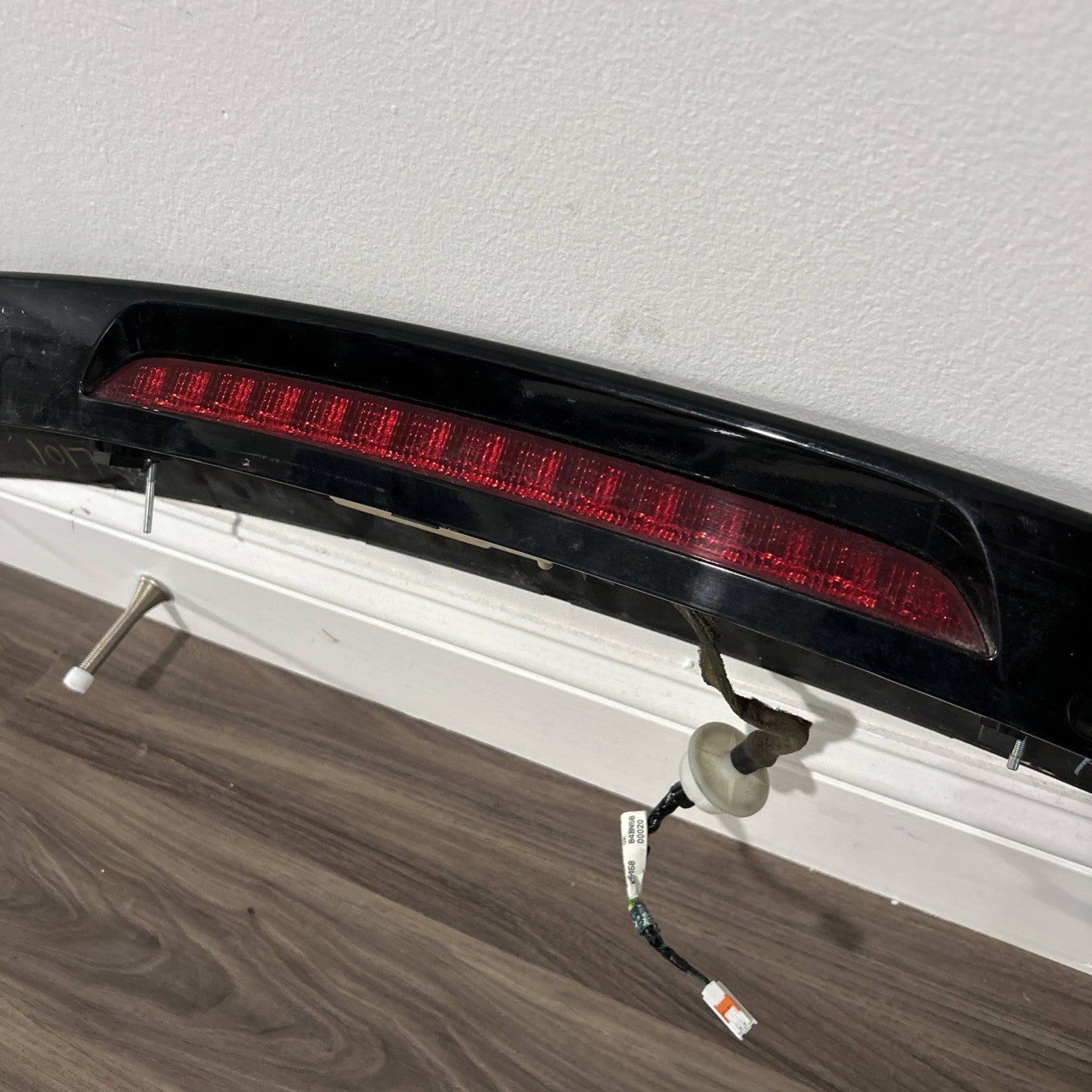 MAZDA CX-9 CX9 REAR LIFT GATE SPOILER THIRD BRAKE LIGHT  2007-2015 OEM Black A3F