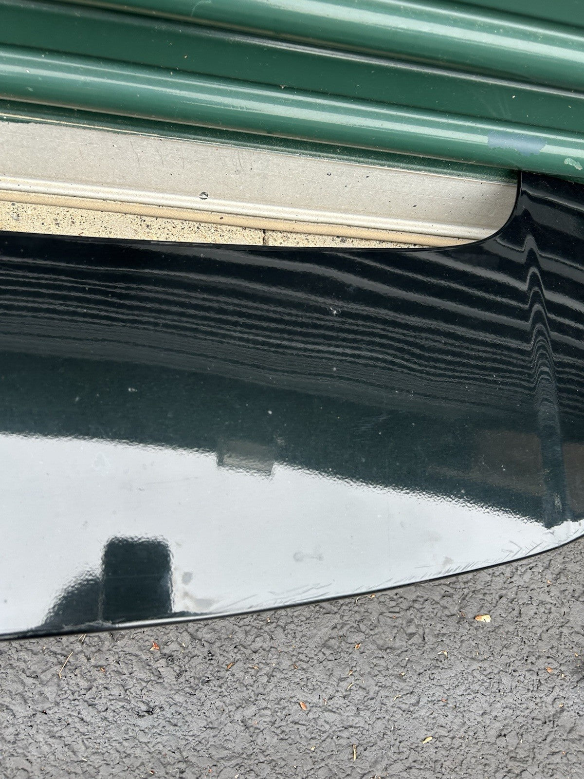 2014-2021 Jeep Grand Cherokee Rear Liftgate Upper Spoiler Wing w/Light Black OEM