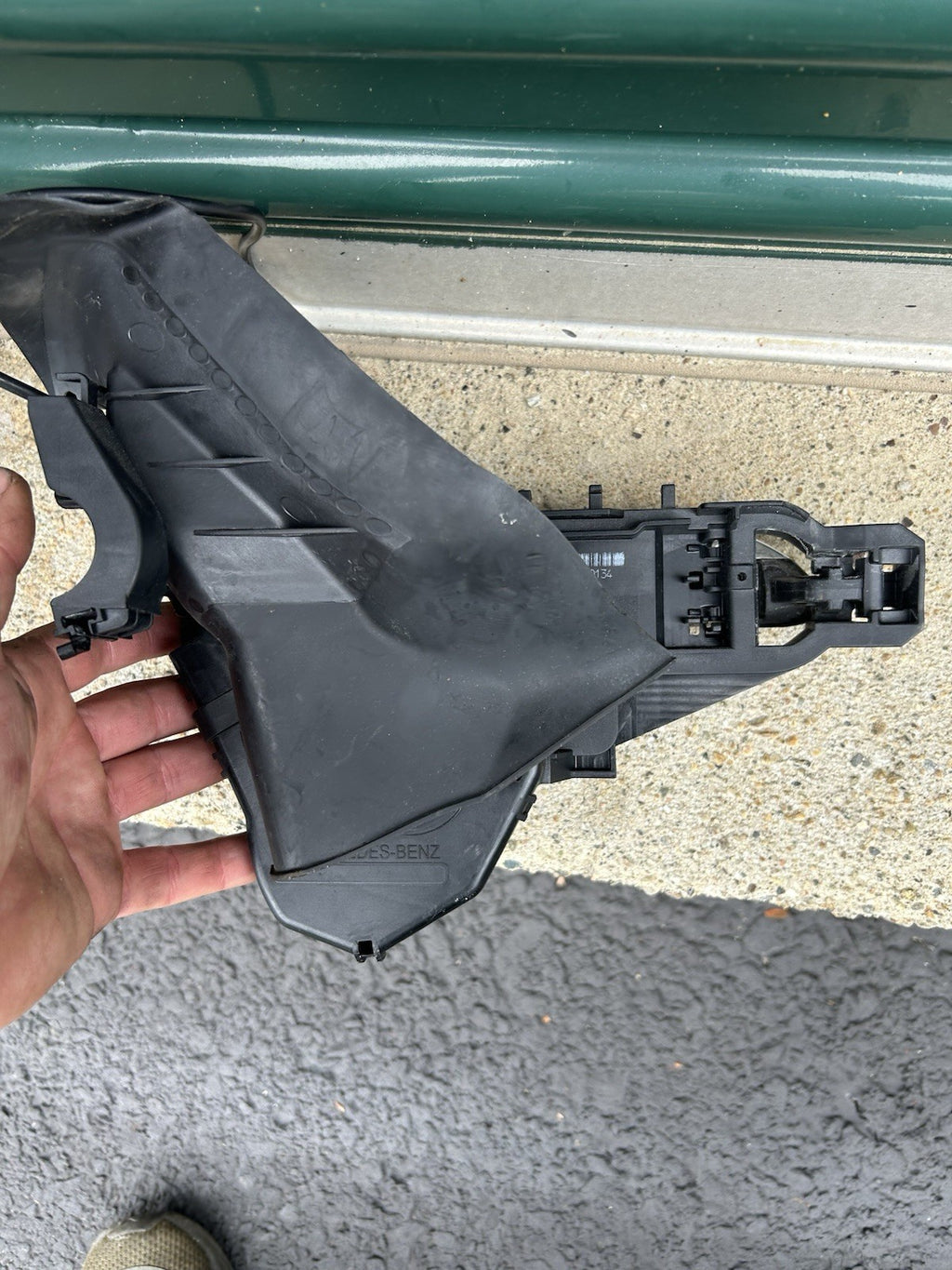 06-12 Mercedes W164 ML500 GL450 Front Left Driver Side Exterior Door Handle OEM