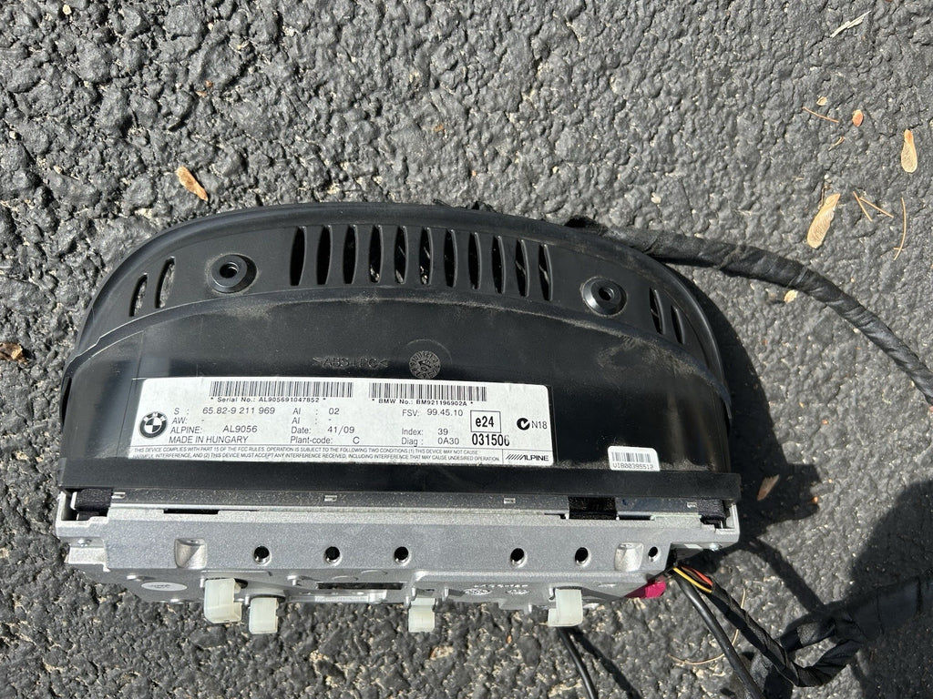 BMW E60/61 - M5, E63 M6 series CIC HHD DVD proff Navigat, DAB, Sat nav RETROFIT