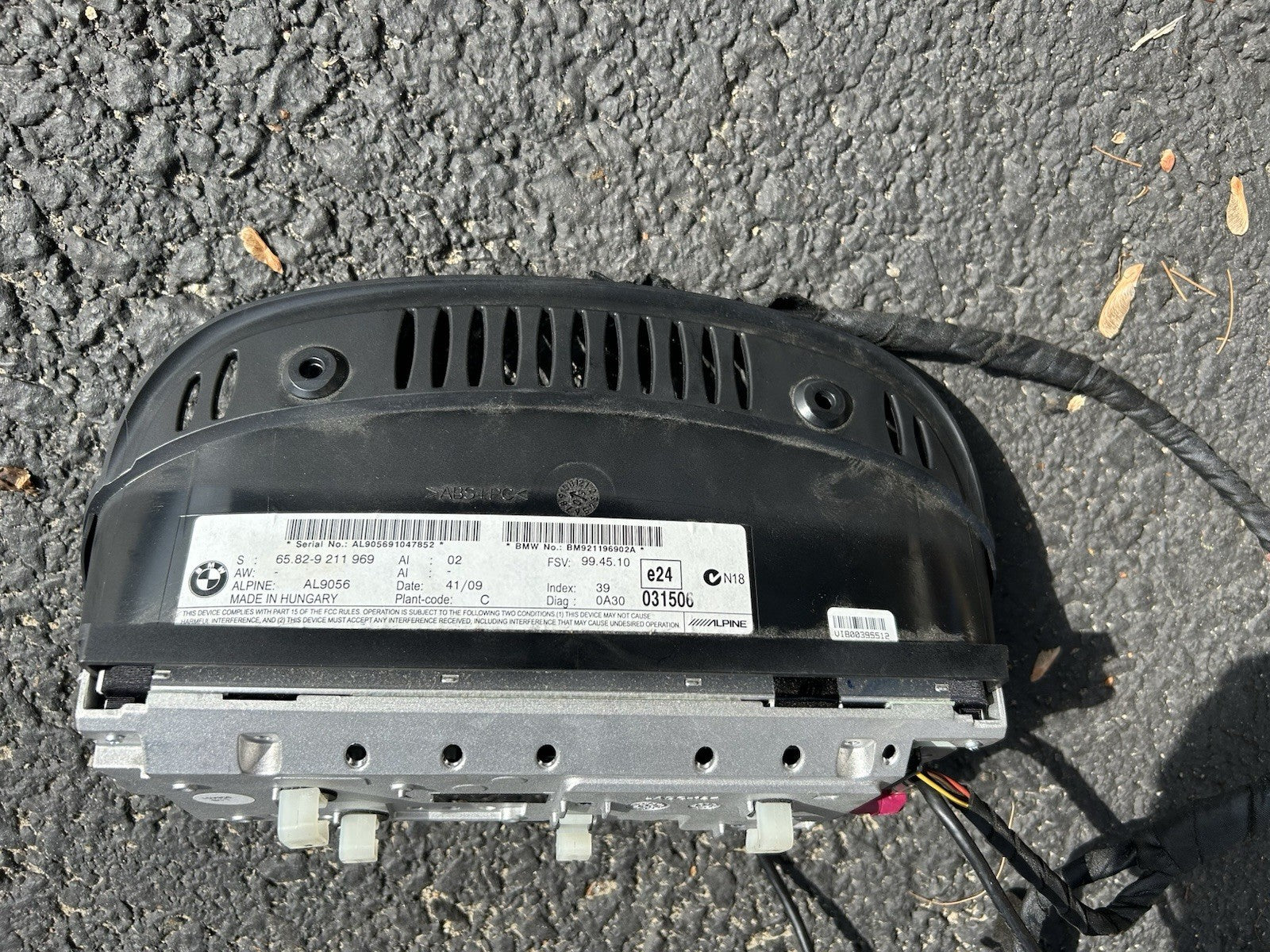 BMW E60/61 - M5, E63 M6 series CIC HHD DVD proff Navigat, DAB, Sat nav RETROFIT