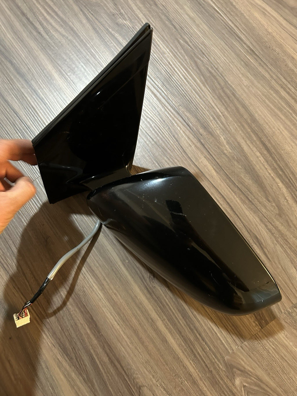 2004-09 Lexus RX330 RX350 RX400H POWER DOOR MIRROR Drivers Side Black 202