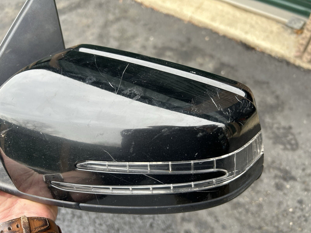 2010 2011 Mercedes Benz W204 C300 Left Driver Side Door Mirror 2048105716 Black