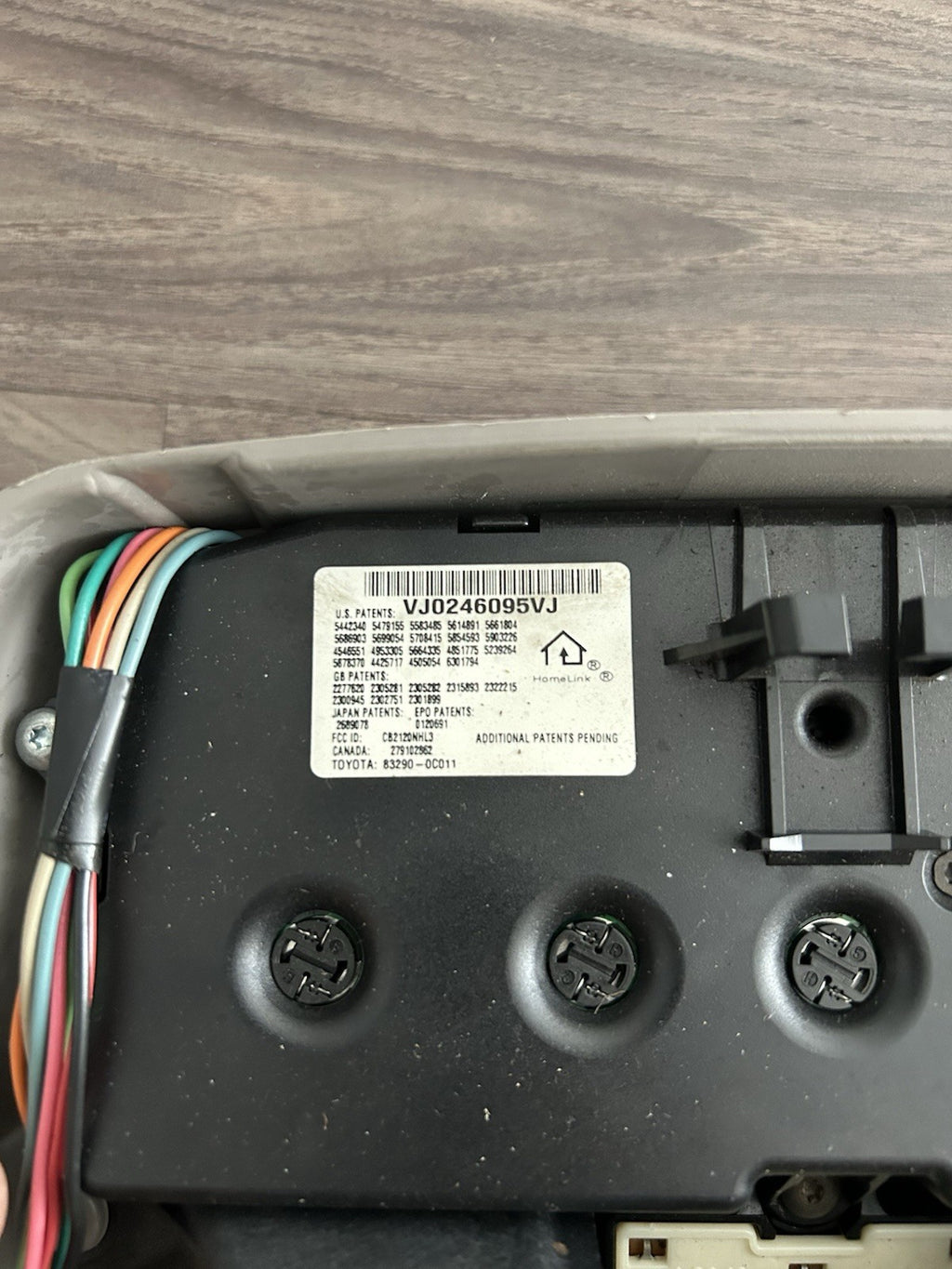 2001  - 2007 Toyota Sequoia Overhead Console Dome Light  Original OEM