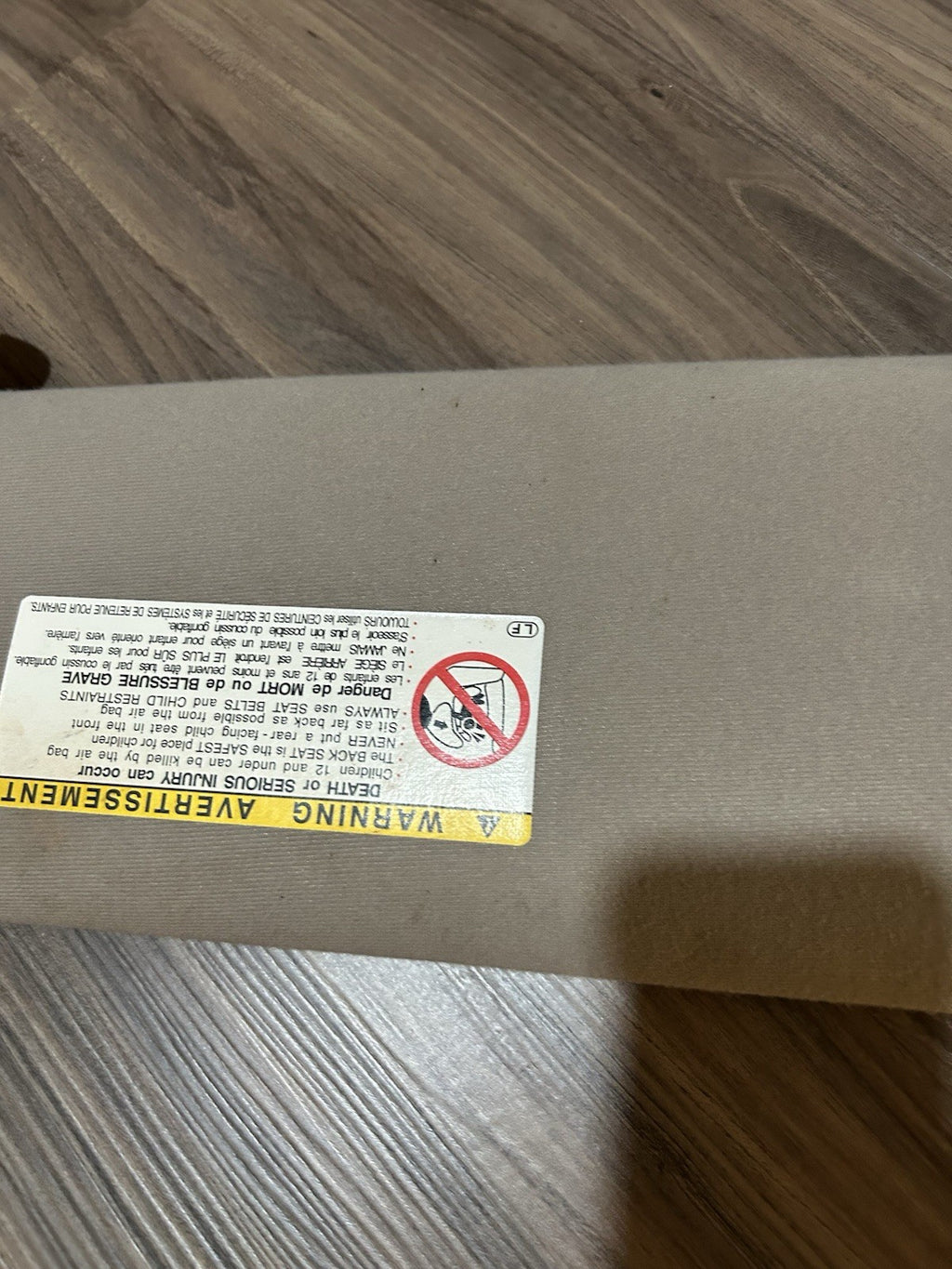 2000-2006 Toyota Tundra Sequoia DRIVER PASSENGER Left Right Sun Visor  OEM Gray