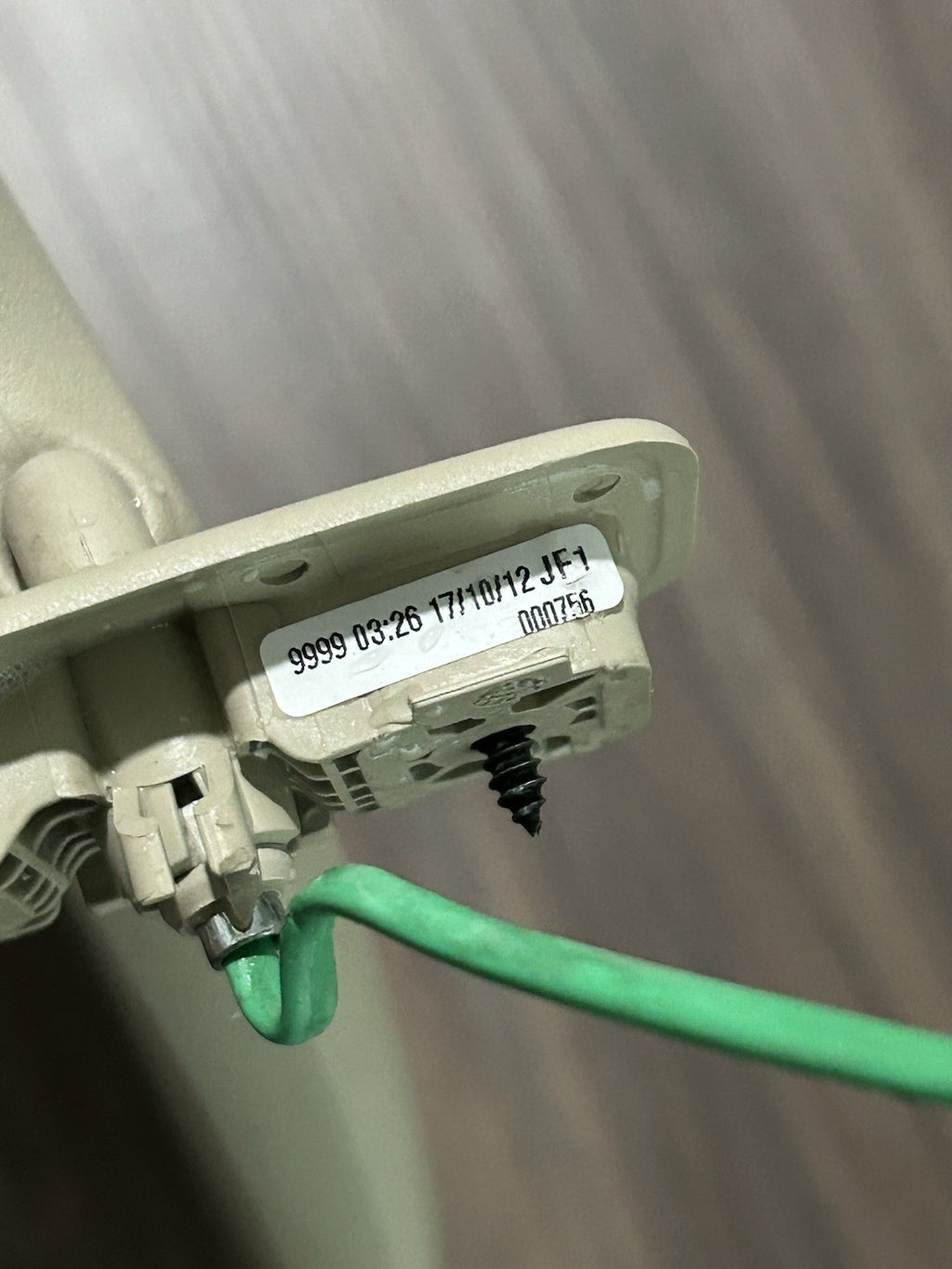 2010 2011 2012 VOLVO XC60 SUN VISOR RIGHT PASSENGER SIDE TAN 30653404 OEM 11-13