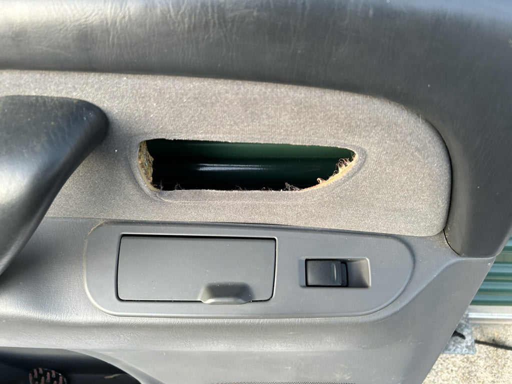 2001-2007 TOYOTA TUNDRA REAR LEFT DRIVER SIDE DOOR PANEL TRIM Gray OEM