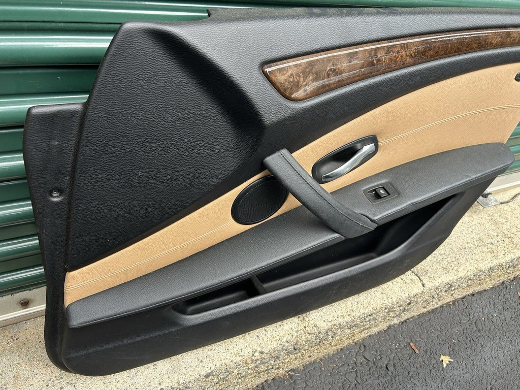 08 09 10 BMW 535xi 535i E60 FRONT RIGHT PASSENGER SIDE DOOR PANEL TRIM OEM